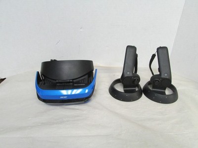 Acer Windows Mixed Reality VR Headset w/ 2x Controllers A85CYK UNTESTED NO ACC