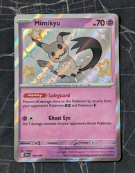 Mimikyu 160/091 Paldean Fates Shiny Rare