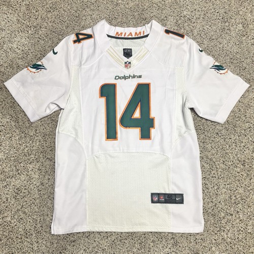 Nike Miami Dolphins Jarvis Landry On Field NFL White Jersey Size 40 Men’s Medium