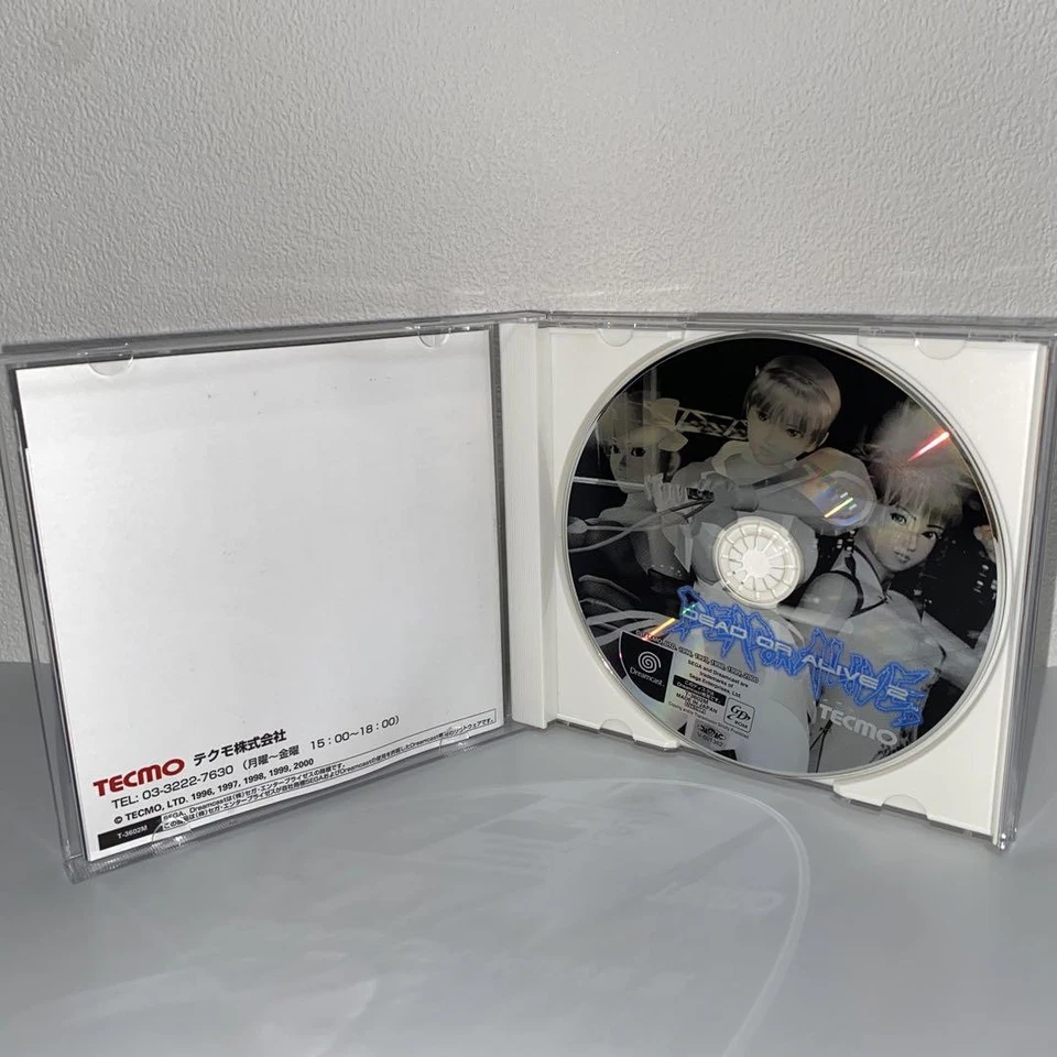 DEAD OR ALIVE 2 Dreamcast Video Game Software Japan Import - Image 3 of 4