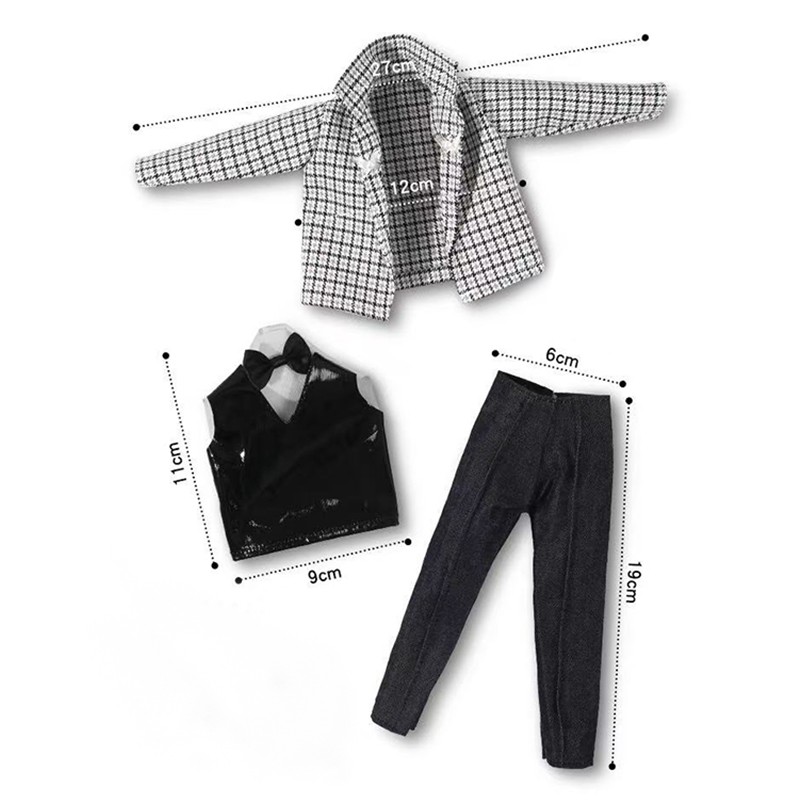 Clothes Set For Adonis 1/6 Doll Jacket Jeans Shirt for 12" Muscle FR Boy Doll