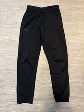 Under Armour Women  s Black Fleece Lined Joggers