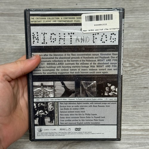 Night and Fog (Criterion Collection) (DVD, 1955) Neu Sealed - Bild 2 von 4