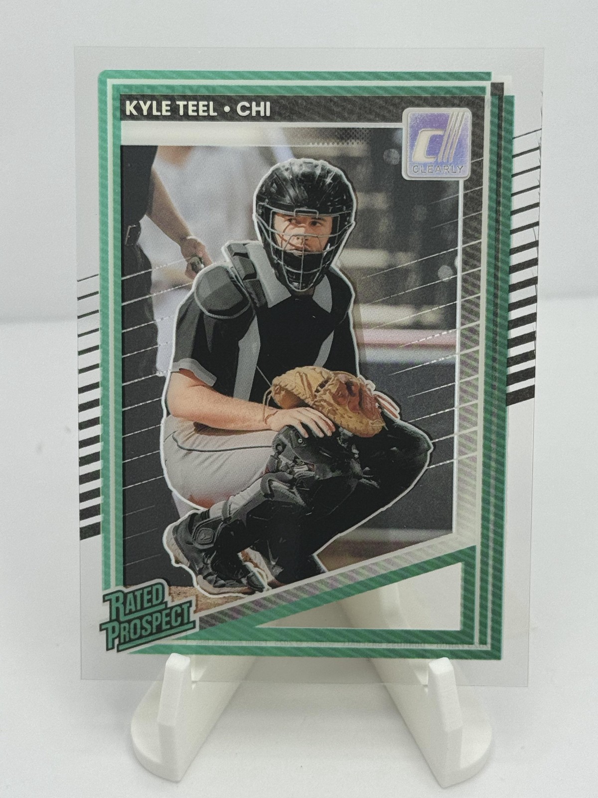 2025 Donruss #102 Kyle Teel Clearly Rated Prospects