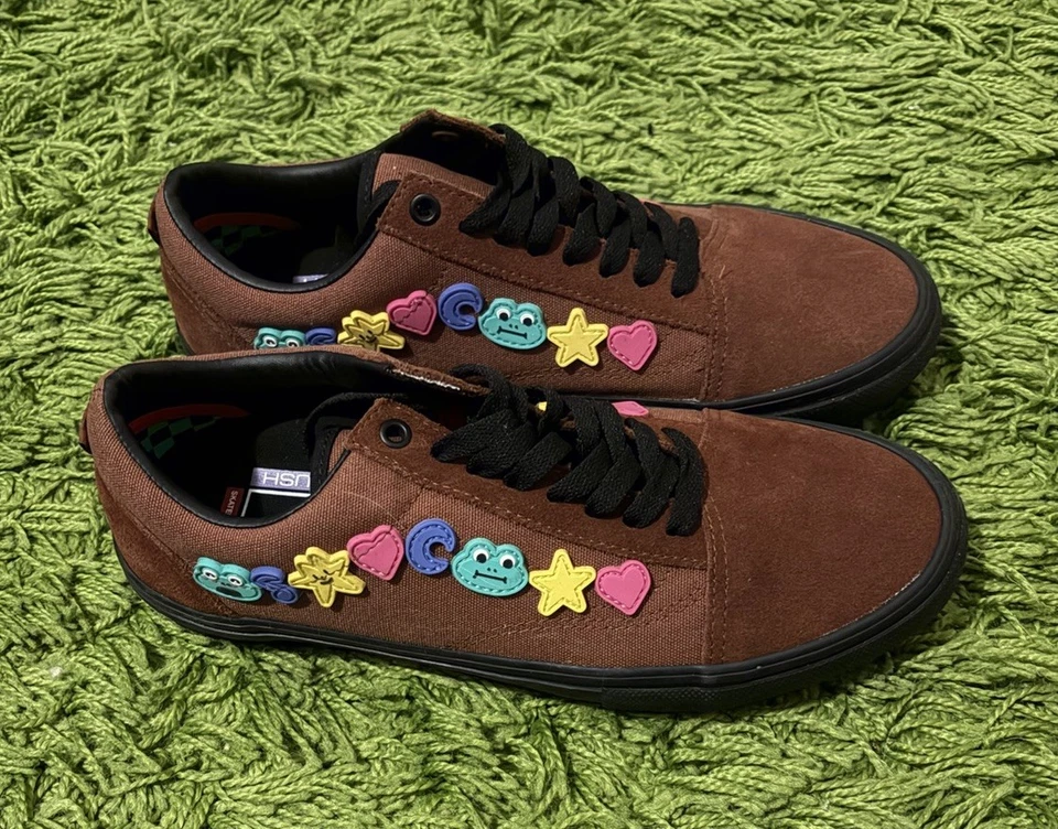 FROG SKATEBOARDS VANS Old Skool Marrón Talla Hombre’s 9 Foto 4 de 4