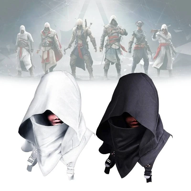 Sweat à capuche déguisement Assassins Creed avec tissu polyester pour Halloween Cosplay et - Photo 2/4