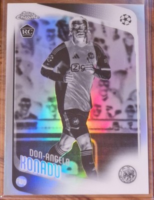 Topps UCC Chrome 25/26 Don-Angelo Konadu Rookie Negative Insert Ajax Amsterdam