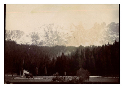 Italien, From Karer Hotel Original Vintage Print.  Citrat Auflage 6,5x9  