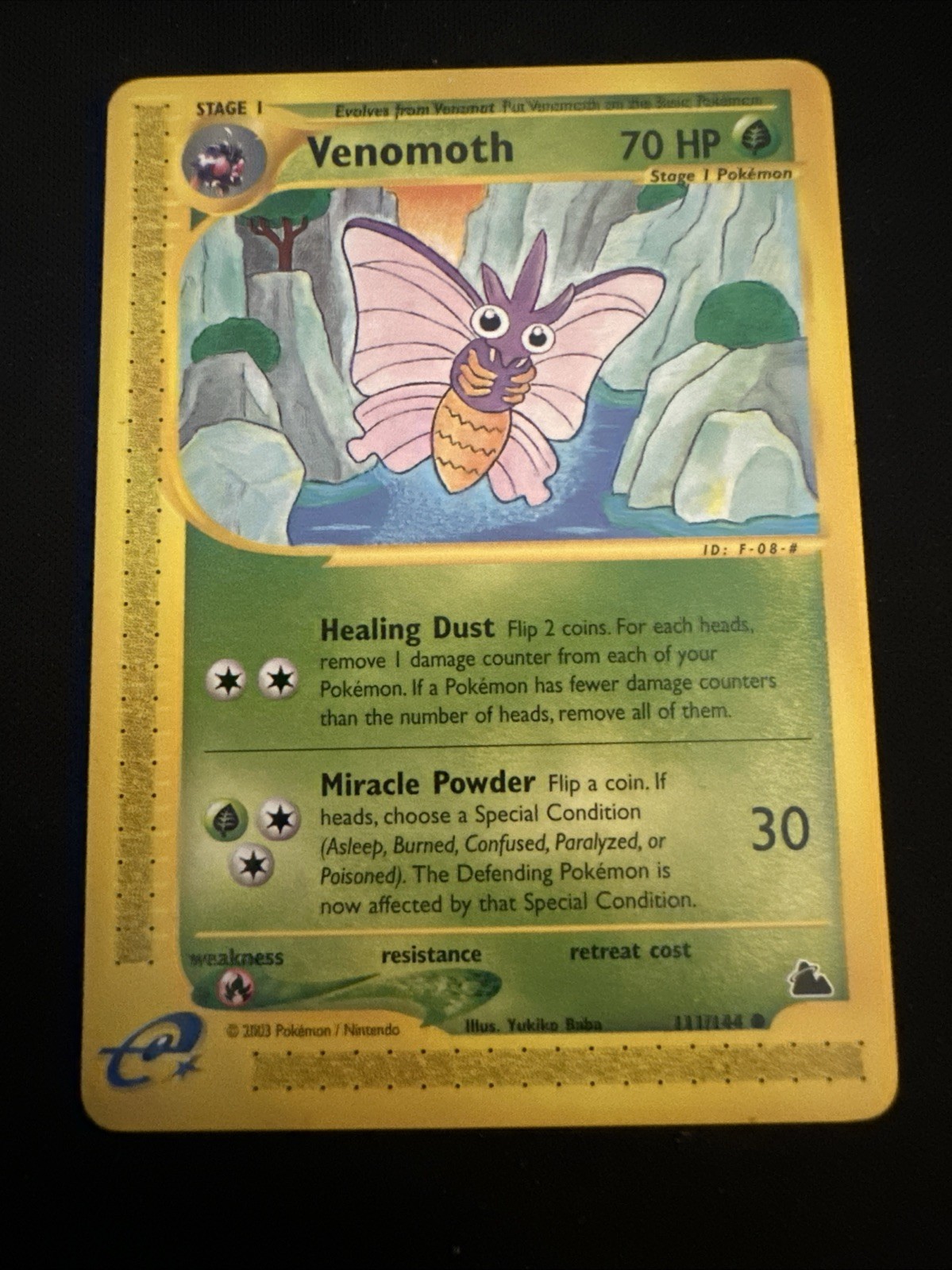 Venomoth 111/144 Skyridge Regular