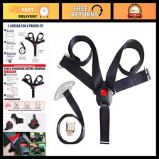 Adjustable Baby Chair with 5-Point Harness Safety Belt - 38mm/1.5in Width