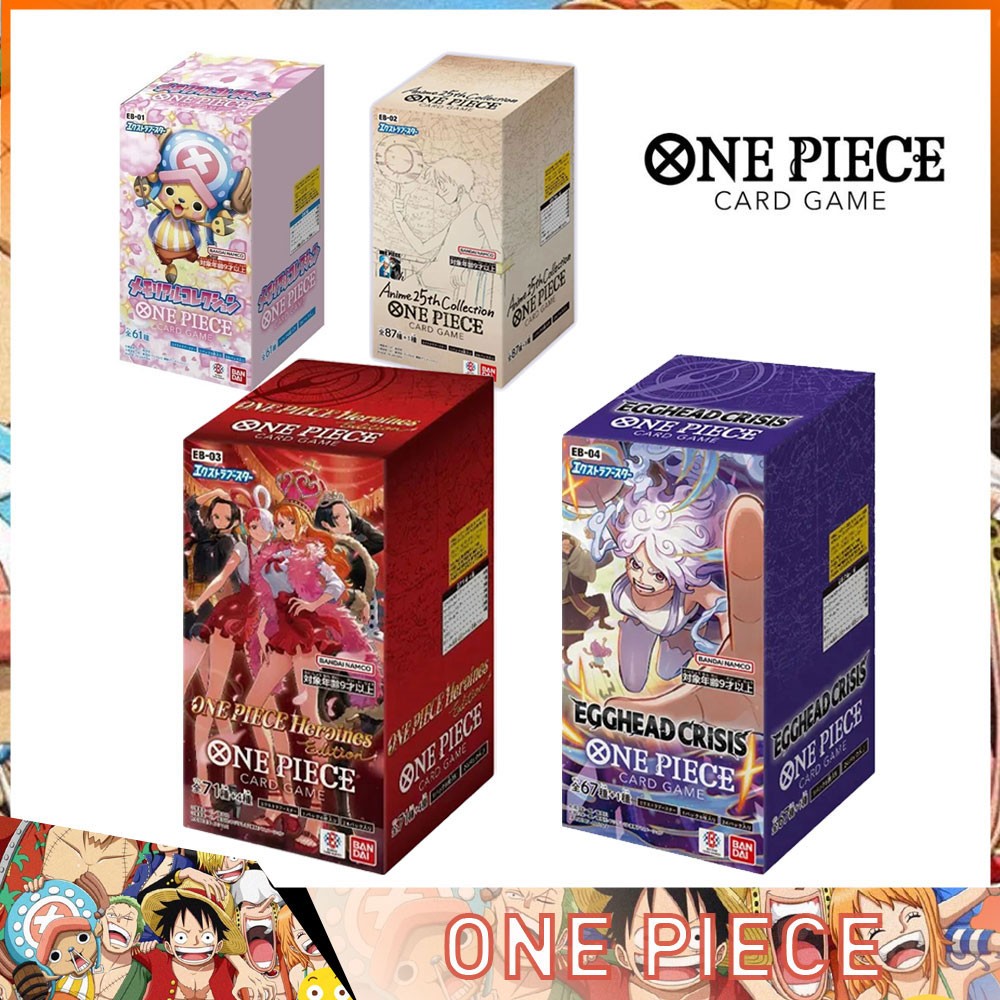 ONE PIECE Card Game Booster Box EB-01 02 03 04 Heroines Edition