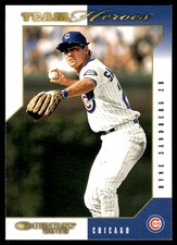 Ryne Sandberg 2003 Donruss Team Heroes #95 Chicago Cubs FREE SHIP AutographDen