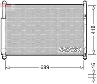 Denso Kondensator Klimaanlage Klimakondensator KlimaküHler DCN32032