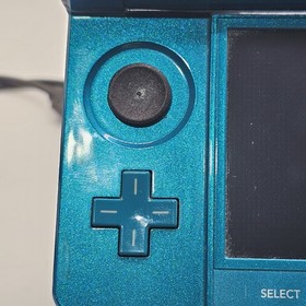 Nintendo 3DS Handheld System - Aqua Blue with charger and stylus very good