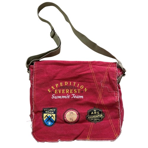 Expedition Everest Animal Kingdom Summit Team Red Messenger Bag Yeti Anandapur