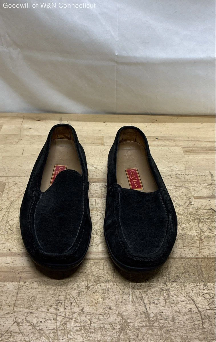 NWOB Cole Haan Wyatt Penny Driver Shoe in Big Dipper Navy Suede Men\'s Size 9.5M Cole Haan Loafer Suede Casual Shoes for Men for sale | eBay main image 2