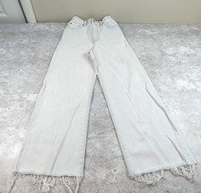 Levis Jean Women 24X25 Blue Ribcage Wide Leg Tag 26XX32