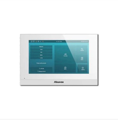 Akuvox C315W IP Indoor Monitor 7'' Android Compact WiFi + Bluetooth Touch-screen