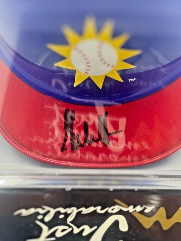 Gabe Kapler Autographed Jacksonville Suns Minor League Baseball Mini Helmet - Image 2 of 4