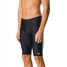 Speedo Men's Swimsuit Jammer PowerFlex Eco Reigning Light