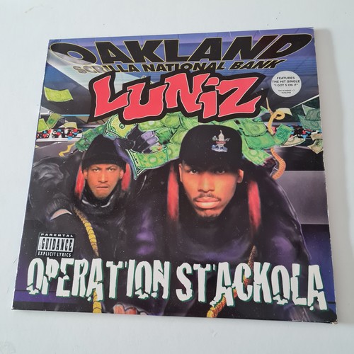 Luniz / Operation Stackola 1995 UK Original 2LP Virgin Records  - Picture 1 of 14
