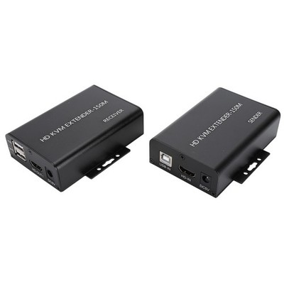 KVM-Extender 1 65 Gbit/s Unkomprimierte Übertragung 150 M Full HD 1080P