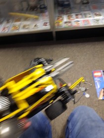 LEGO Racers RC HOT FLAME 8376 Race Buggy Car Radio Remote Control Near Complete 