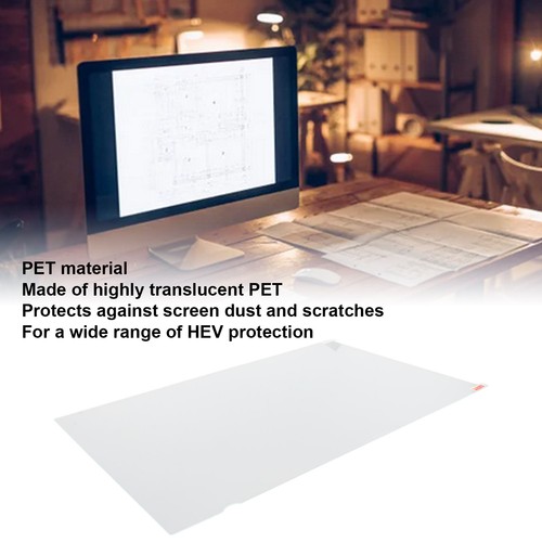 22 Inch Computer Screen Filter 16:10 Prevents Blue Light Eye Protection Scr Kit - Picture 13 of 22