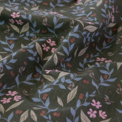 Ardor Boudoir Ditsy Flannelette Cotton Quilt Cover with Pillowcase Set Flora - Picture 2 of 5