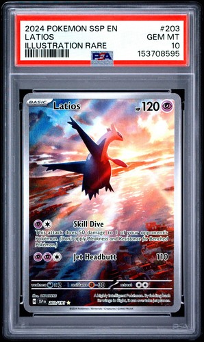 Latios graded PSA 10 for sale on eBay