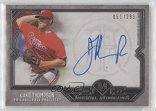 2017 Topps Museum Collection Archival /299 Jake Thompson #AA-JTH Rookie Auto RC