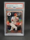 2022 TOPPS CHROME BEN BALLER 1987 Rose Gold REFRACTOR #2 SHOHEI OHTANI /10 PSA 9