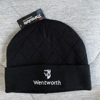 WENTWORTH GOLF CLUB Insulated Fleece Lined Golf Beanie Hat Stretch Black