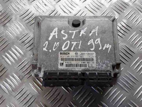 OPEL ASTRA G Sedan F69 Motorsteuergerät ECU 28SA3692 0281001674 2.00 25451986