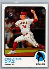 2022 Topps Heritage #711 Jhonathan Diaz