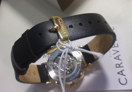 Caravelle automatic skeleton watch. 44A121. 21 jewel Miyota. 39mm. New in box. - Picture 12 of 18