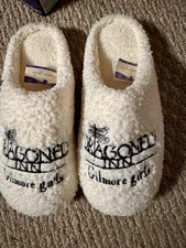 GILMORE GIRLS DRAGONFLY INN 25TH ANNIVERSARY COZY SLIPPERS S/M (EURO SIZE 38-39)