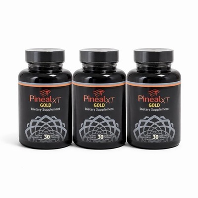 Pineal XT Gold Supplement 30 Veg Capsules Lot 3 Exp 9/26 NEW FREE SHIPPING