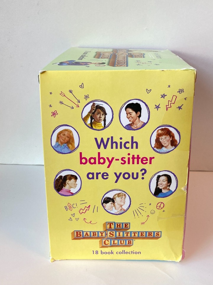 The BabySitters Club 18 Book Set by Ann Martin Lot of Books 1-18 LIKE ...