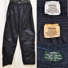 GENUINE Charm-Tex PRISON Uniform Convict Jail Supply INMATE WORN DARK BLUE Pants