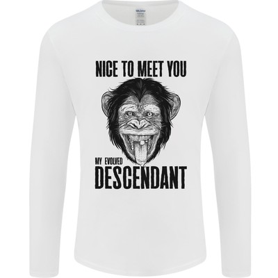 Schimpanse Evolved Descendant Lustig Affe Herren