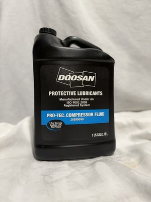 Doosan Protective Lubricants Pro-Tec Air Compressor Fluid Oil 1 Gallon USA MADE