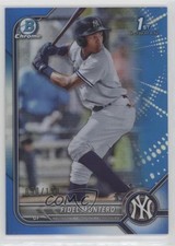 2022 Bowman Chrome Prospects Blue Refractor 50/150 Fidel Montero #BCP-74 1q9