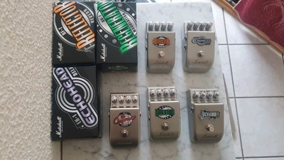 5 Gitarreneffekte Von Marshall, Echohead, Regenerator, Reflector, Jackhammer...