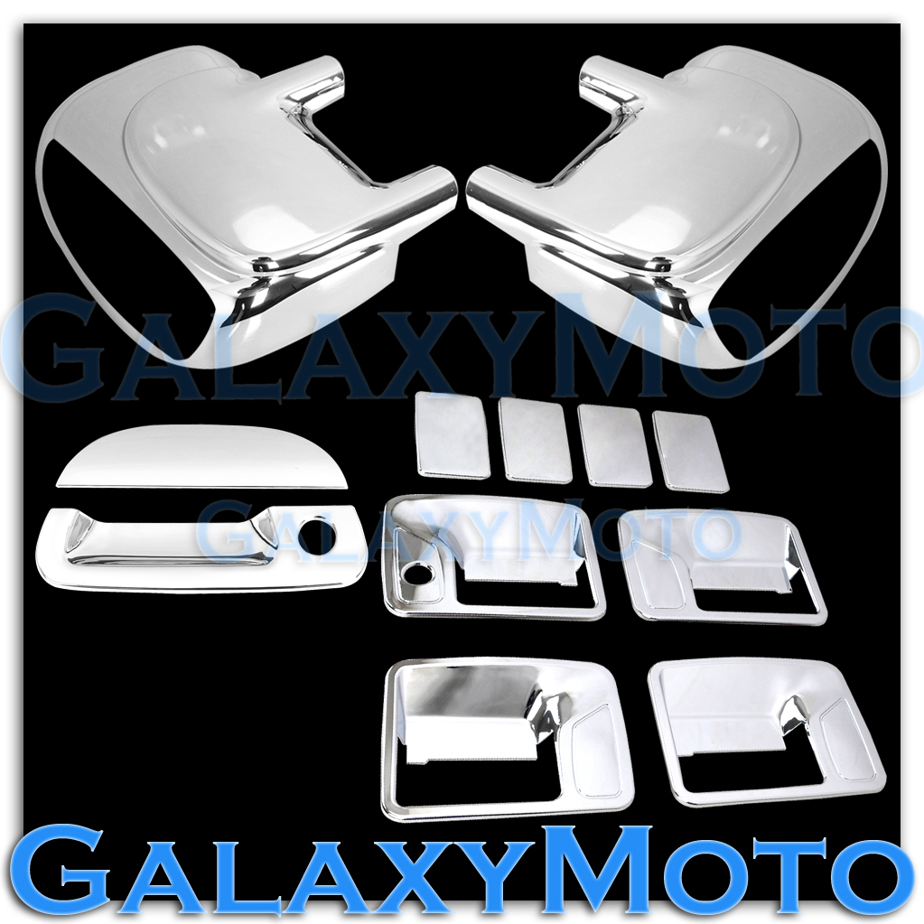 12-15 2015 TACOMA Chrome Mirror w.Light+4 Door Handle+Tailgate Camera