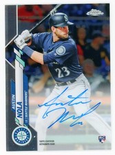 2020 Topps Chrome Rookie Autographs Austin Nola #RA-AN RC Auto – Mariners