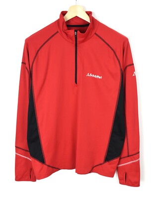 SCHOFFEL Amos Sweatshirt Herren UK 44 Pullover Hoher Kragen Daumenlöcher