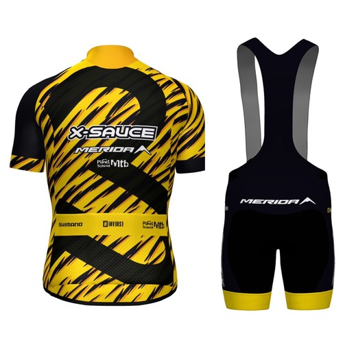2025 Summer Mens Cycling Team Jersey And Bib Shorts set Cycling Shirt Bib shorts - Picture 11 of 75