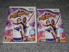 All Star Cheer Squad 2 (Nintendo Wii, 2009) Cheering/Stunting - Complete/Tested