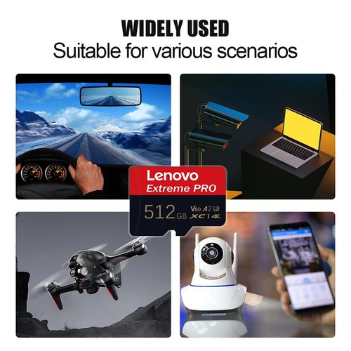 2TB UHS-I Class 10 Micro SDHC/SDXC Memory Card & Free Adapter for Phone/Camera - Picture 3 of 7